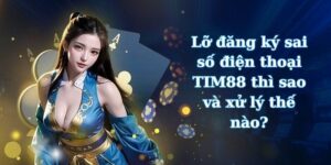 Lỡ đăng ký sai số điện thoại TIM88 thì sao